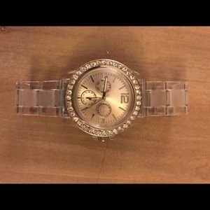 Rhinestone watch